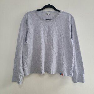 Kule The Modern Long Shirt Women's Size XL Gray
